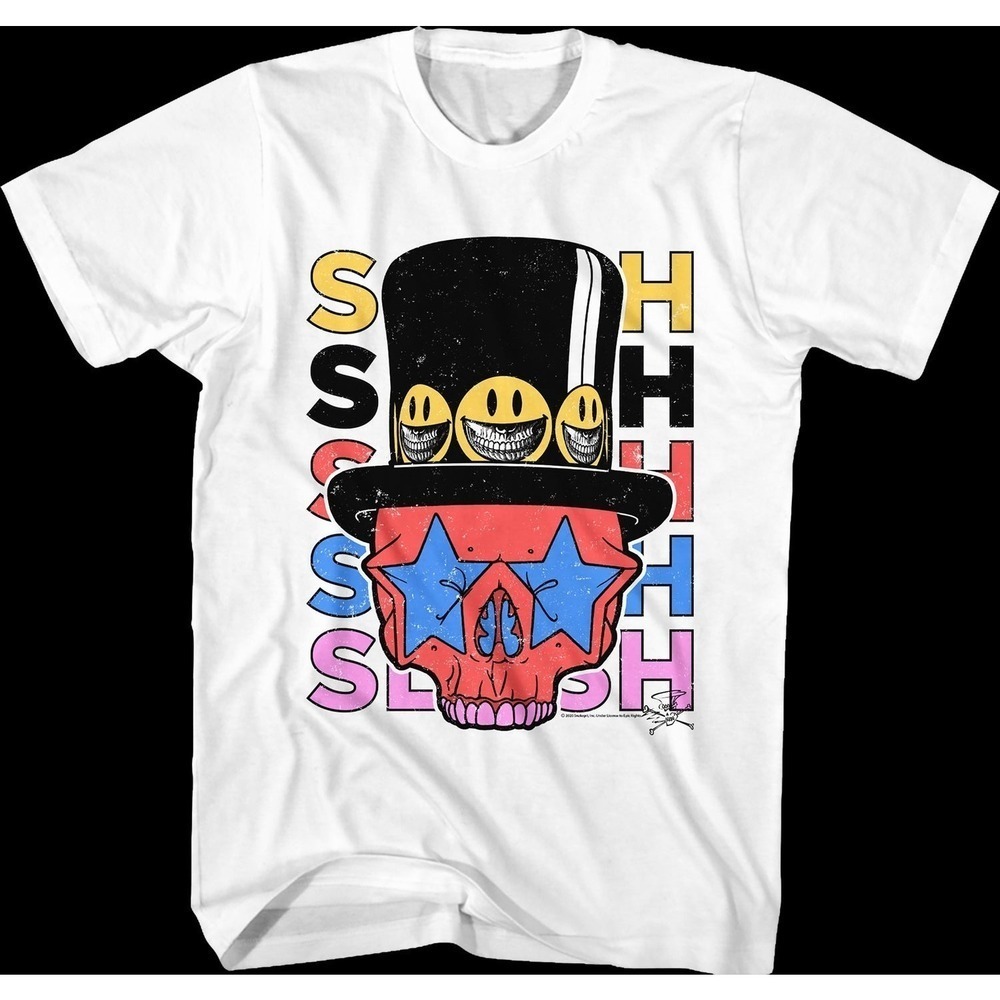 Living The Dream Slash Retro Rock Music Fan Graphic Unisex T-Shirt